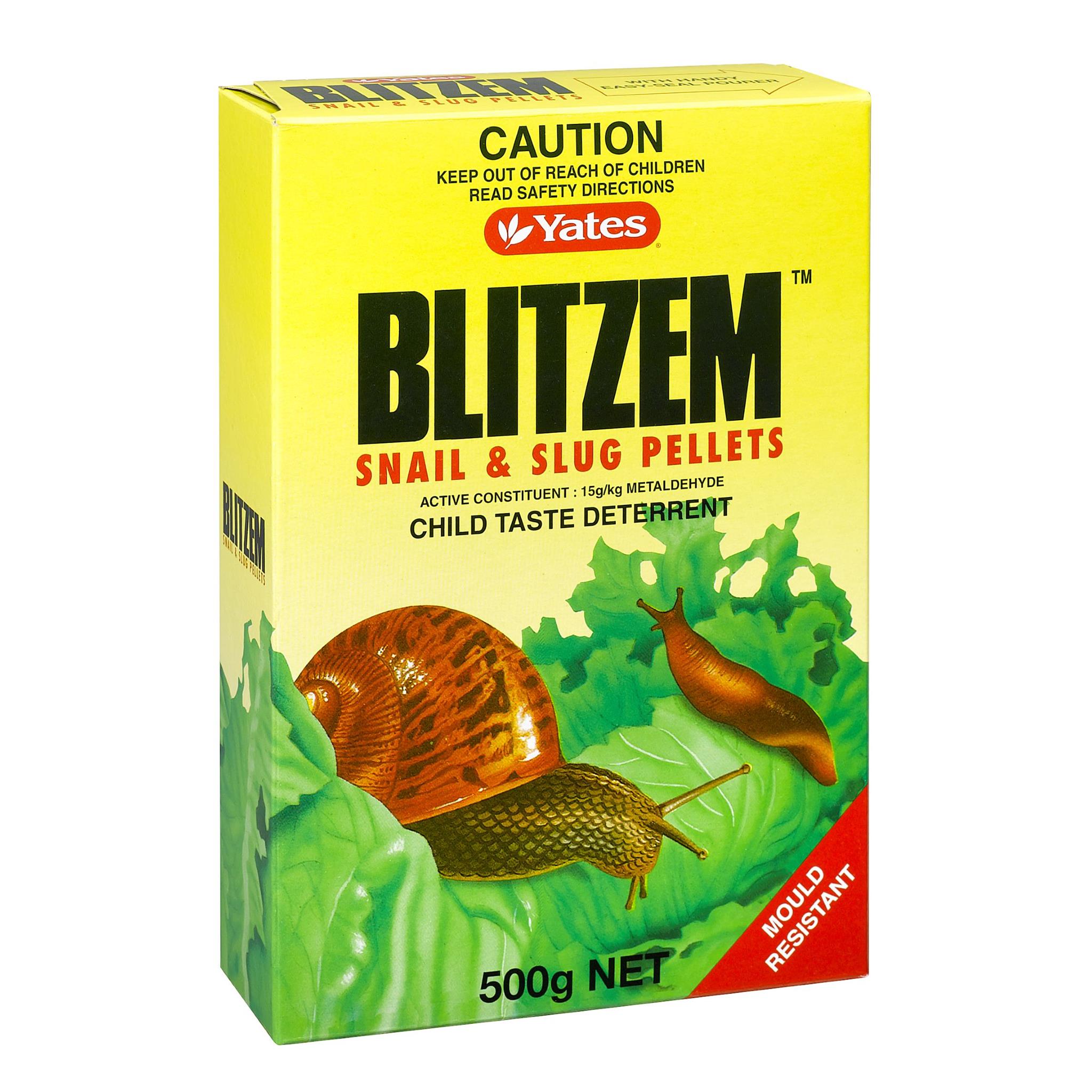Yates 500g Blitzem Snail & Slug Pellets