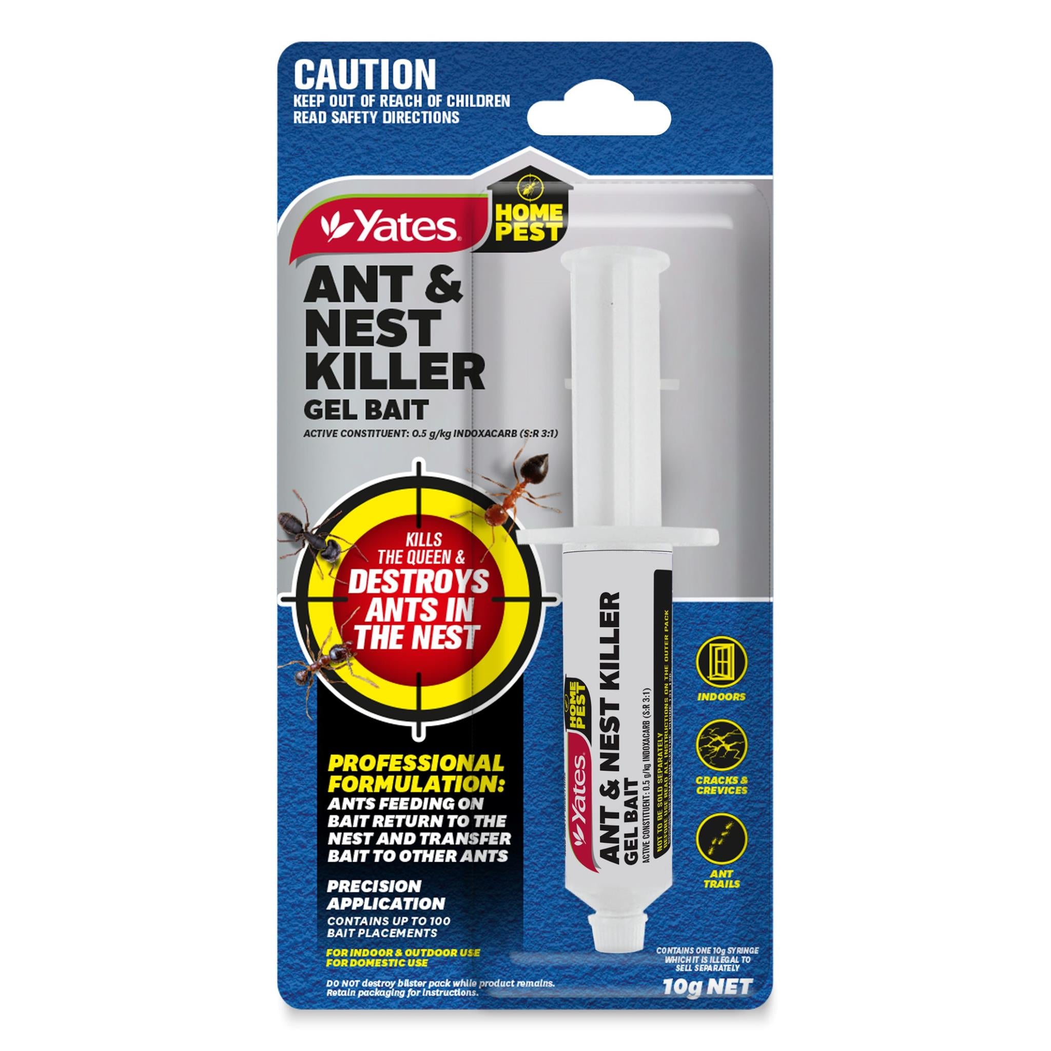Yates 10g Home Pest Ant & Nest Killer Gel Bait