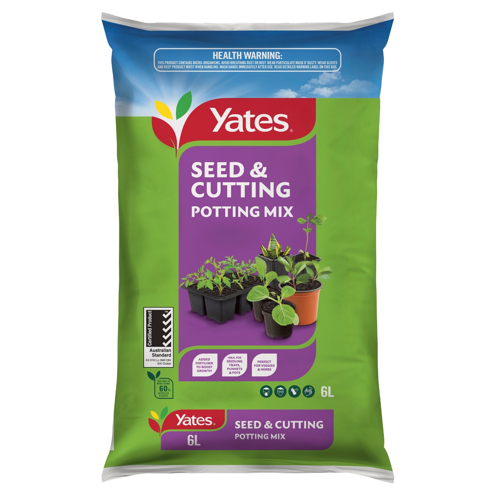 Yates 6L Seed & Cutting Potting Mix