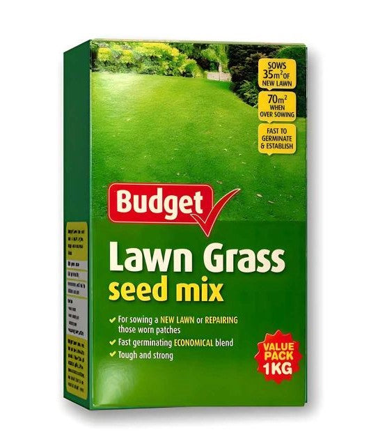 Yates 1kg Budget Lawn Grass Seed Mix