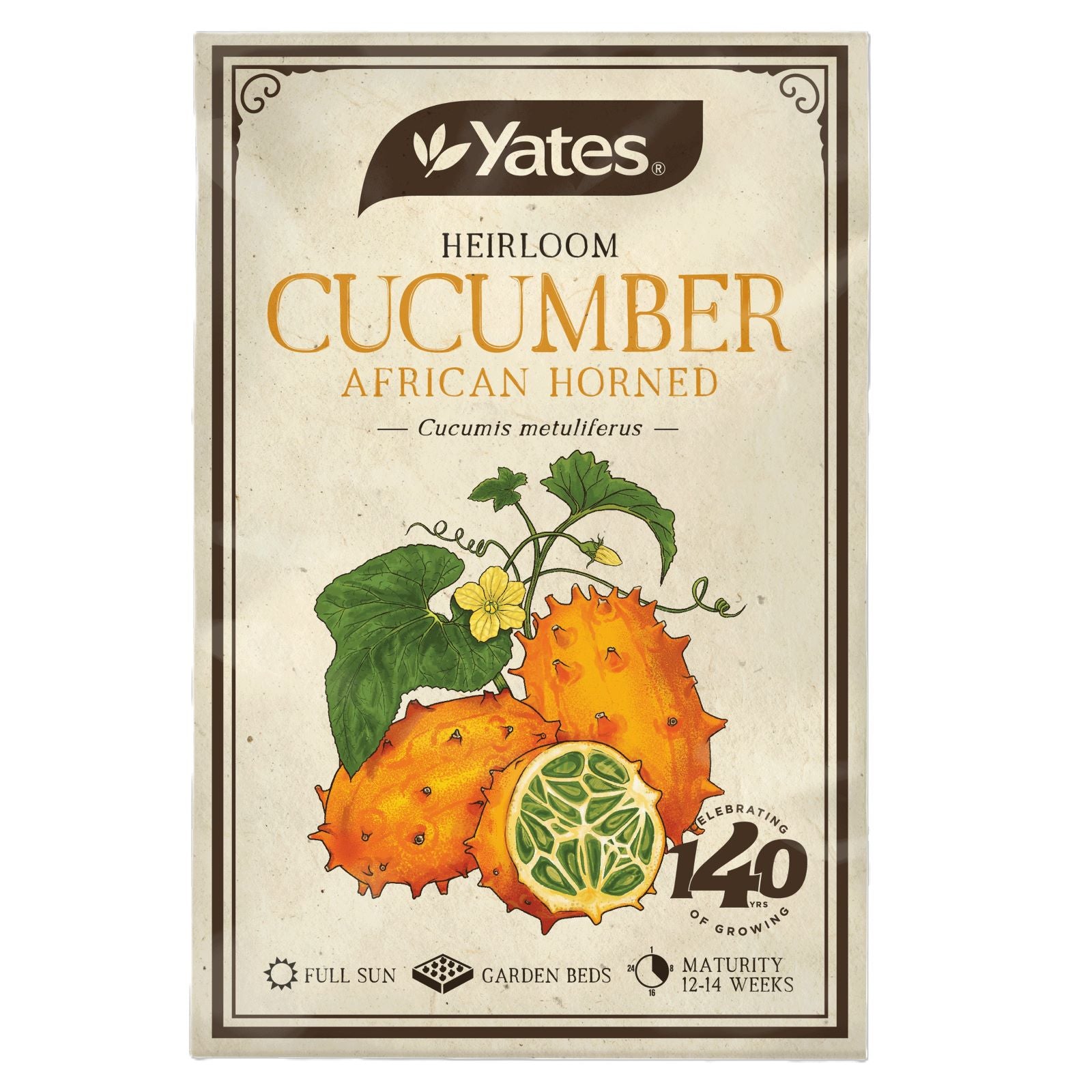 Heirloom Cucumber African Horn