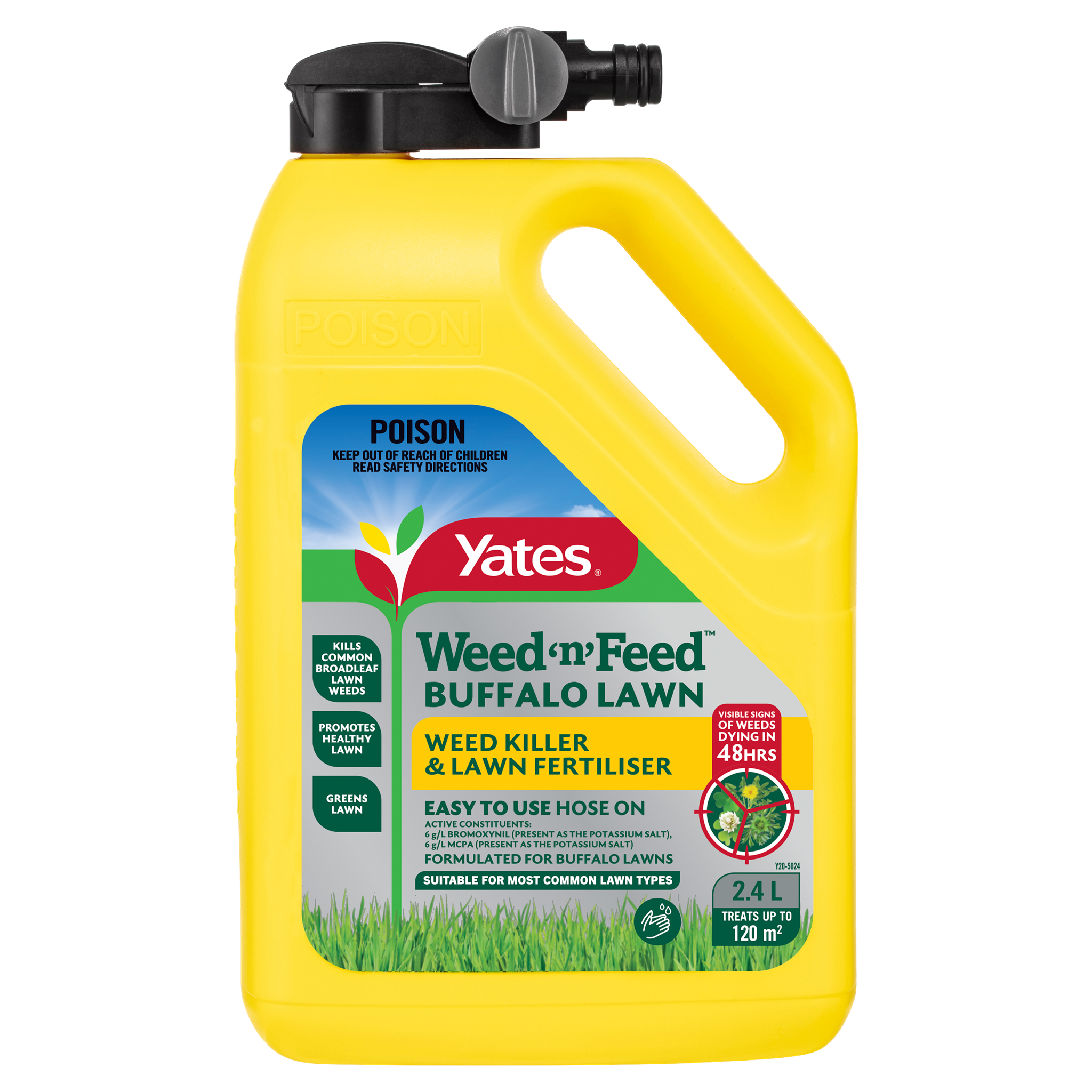 Yates 2.4L Buffalo PRO Weed 'n' Feed Hose-on